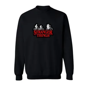 سویشرت مردانه طرح Stranger Things کد n741 رنگ مشکی