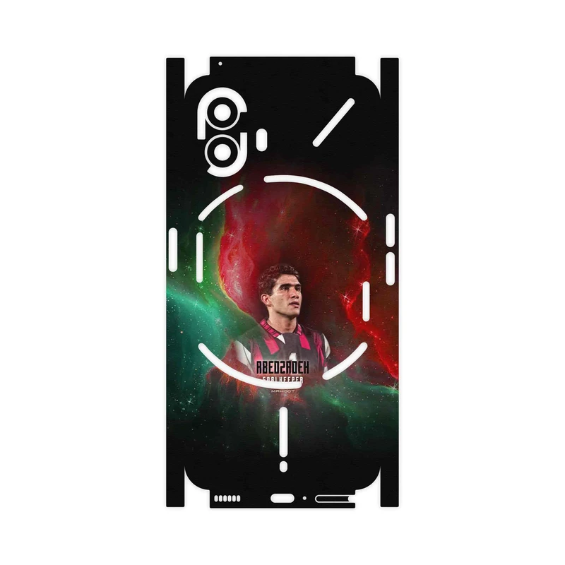 برچسب پوششی ماهوت مدل Ahmad Reza Abedzadeh-FullSkin مناسب برای گوشی موبایل ناتینگ Phone 2