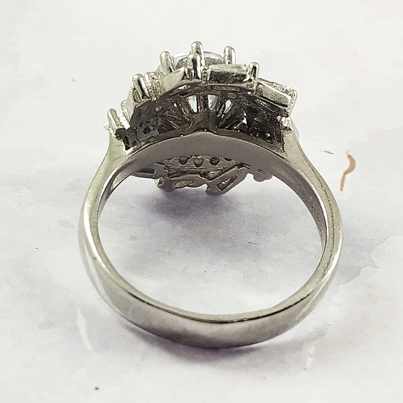 انگشتر نقره زنانه سلین کالا مدل برلیان کد 65