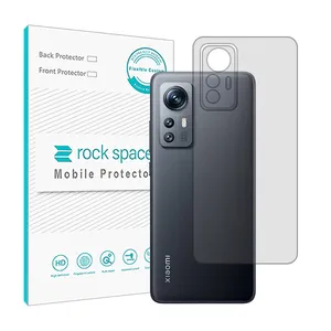 Transparent Rockspace HyGEL model phone back protector suitable for Xiaomi 12S mobile phone