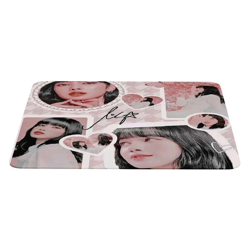 ماوس پد طرح بلک پینک کد 03