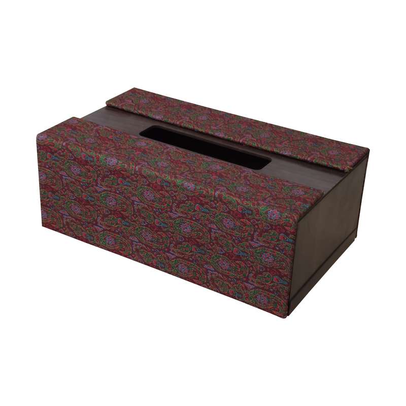 جعبه دستمال ترمه مدل کلاسیک کد nadin02