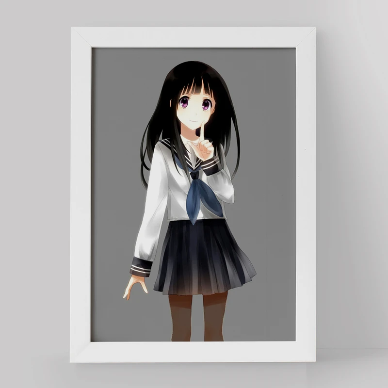 تابلو خندالو مدل چیتاندا انیمه هیوکا Hyouka کد 17088