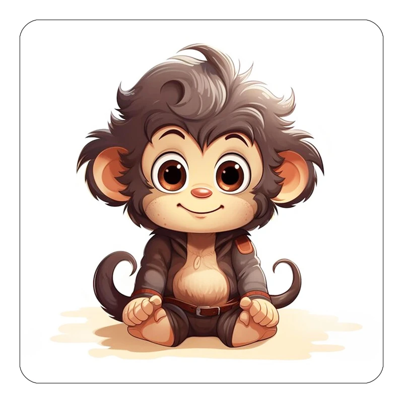 مگنت کاکتی طرح حیوانات کارتونی مدل mp28210