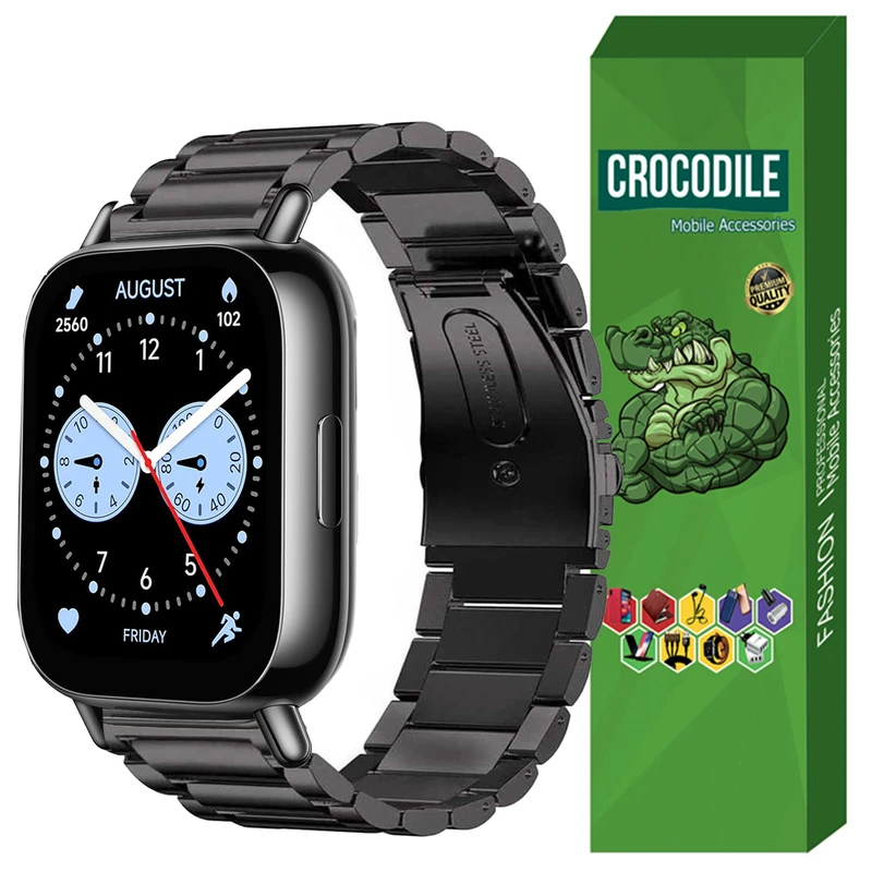 بند کروکودیل مدل 3BID مناسب برای ساعت هوشمند شیائومی Redmi Watch 5 Lite 22MM