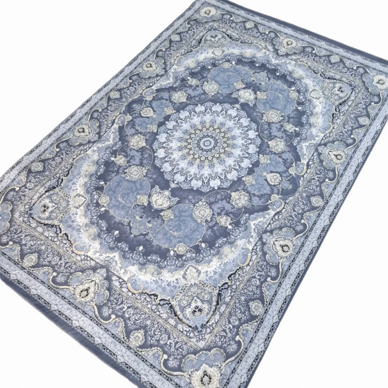 عکس شماره 4 : روفرشی مدل کشدار کد ۱۲۹۳ زمینه طوسی