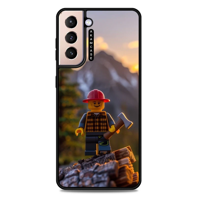 کاور آکام مدل AMC-WSGS21P-LEGO-43 مناسب برای گوشی موبایل سامسونگ Galaxy S21 Plus