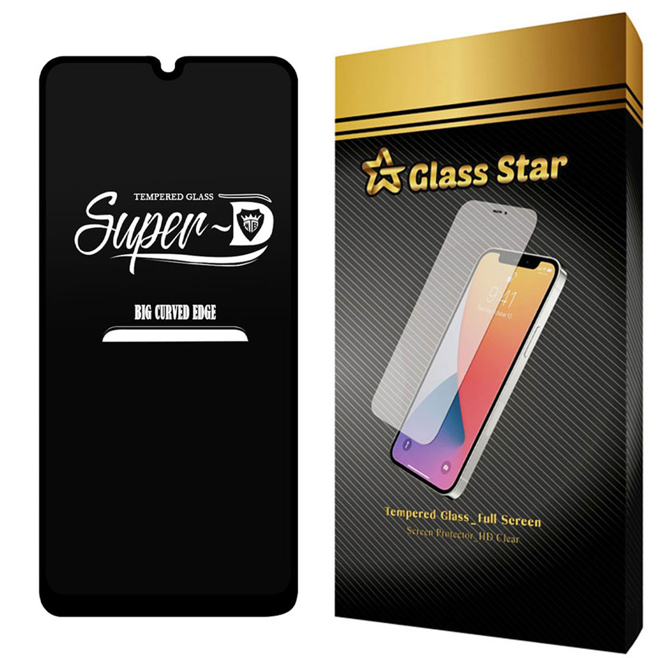 محافظ صفحه نمایش گلس استار مدل SUPERD مناسب برای گوشی موبایل سامسونگ Galaxy A50