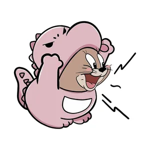 برچسب بدنه موتور سیکلت طرح جری کد 01