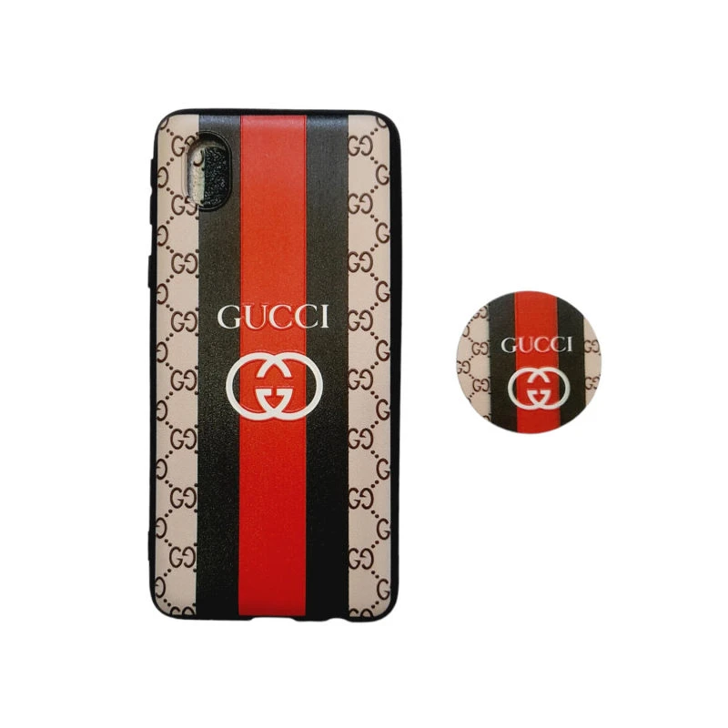 کاور مدل A3Core مناسب برای گوشی موبایل سامسونگ Galaxy A01 Core / A3Core به همراه پاپ سوکت