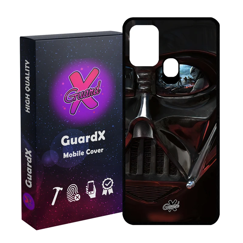 کاور گارد ایکس طرح جنگ ستارگان مدل Glass10480 مناسب برای گوشی موبایل سامسونگ Galaxy M31 / M31 Prime / F41