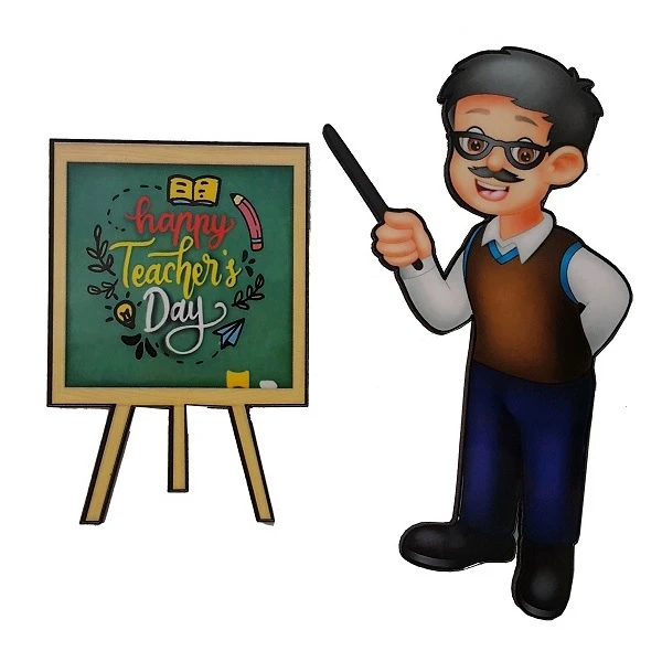 ابزار تزیین کیک به گز مدل معلم مهربان مجموعه 2 عددی