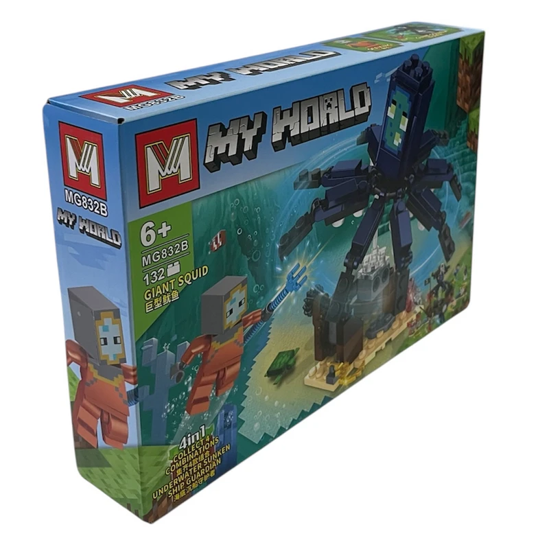 ساختنی ۱۳۲ تکه ام مدل ماینکرافت