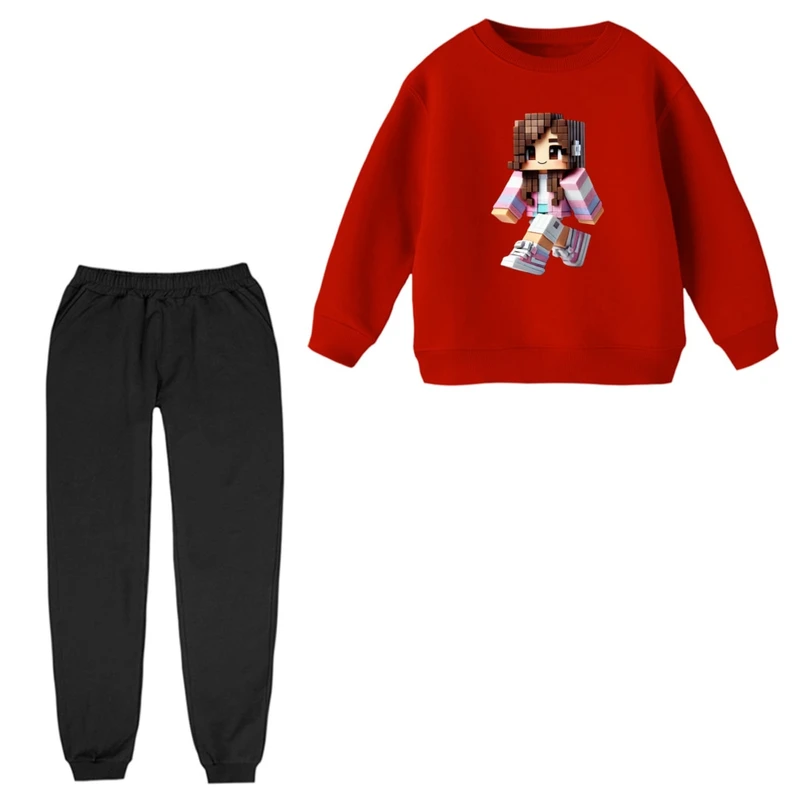 ست سویشرت و شلوار راحتی بچگانه مدل دخترک کد 17 