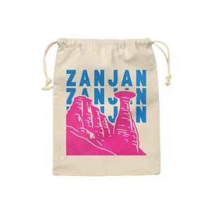 کیسه نان و سبزی ترمه طراحان ایده مدل نماد دودکش جن زنجان کد map0144 - M سایز 23x33 سانتی متر