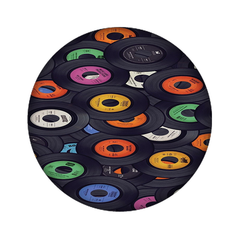 استیکر تزئینی موبایل مدل صفحه گرامافون کد 3174