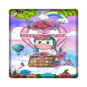 کاشی مبین ایده مدل اسب تک شاخ kh10 کد 1056