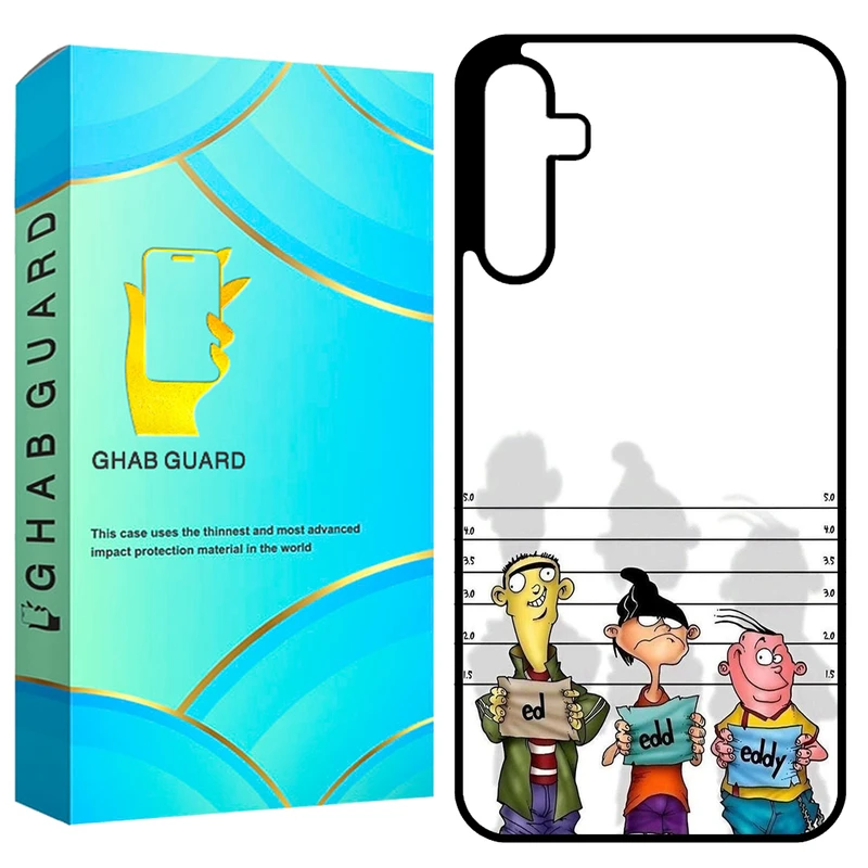 کاور قاب گارد طرح سه متهم ادی مدل GCHPA35 مناسب برای گوشی موبایل سامسونگ Galaxy A35 5G