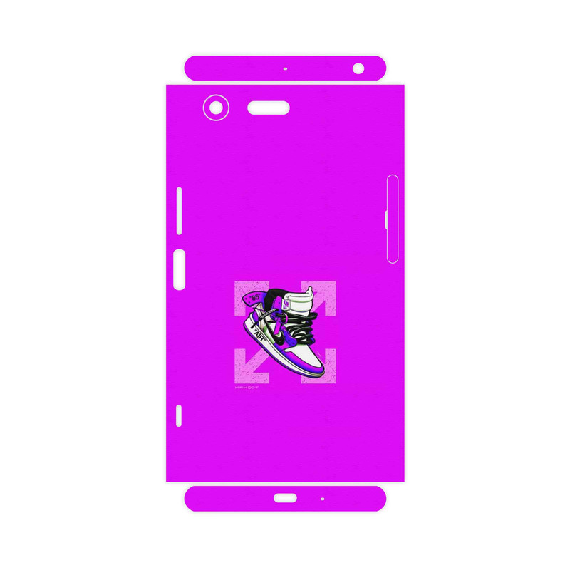 برچسب پوششی ماهوت مدل Nike Air Sneaker Digital Art-FullSkin مناسب برای گوشی موبایل سونی Xperia XZ Premium