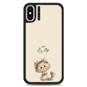 AKAM AMC-WAXSM-ANIMALS QOUTES-7 Cover For Apple iPhone Xs Max