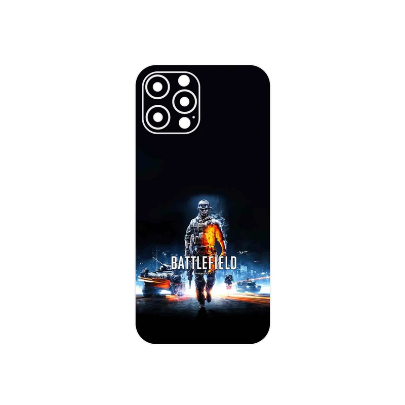 برچسب پوششی ماهوت مدل Battlefield Game Series مناسب برای گوشی موبایل اپل iPhone 12 Pro Max