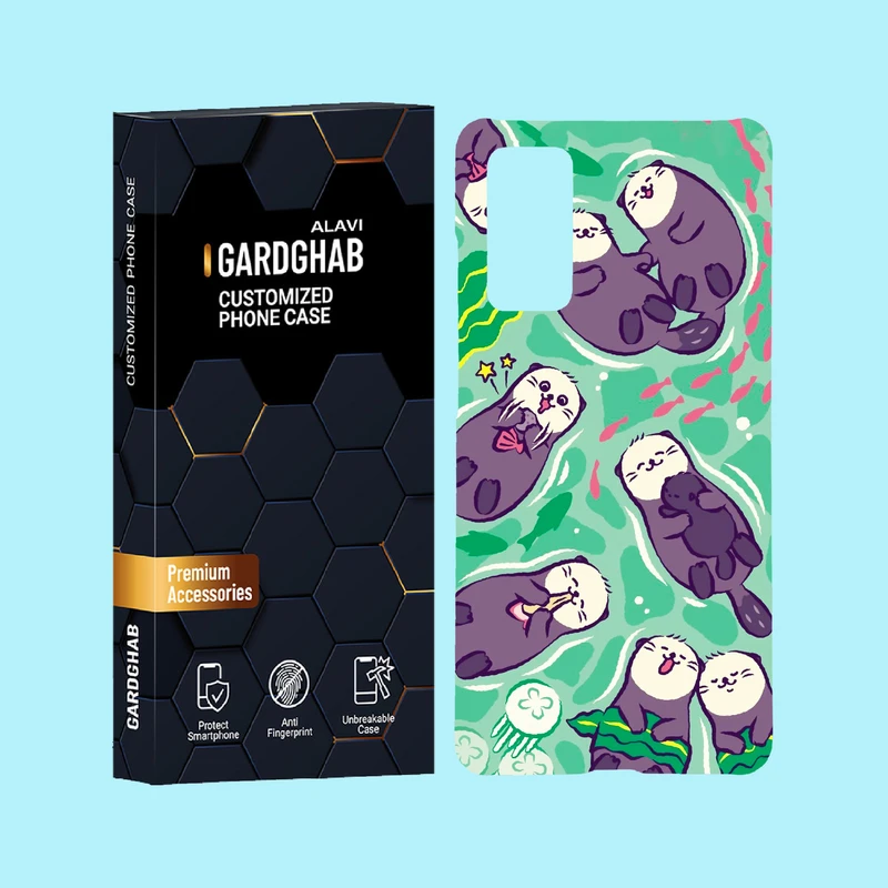 کاور گارد قاب علوی مدل حیوانات مناسب برای گوشی موبایل سامسونگ Galaxy S20 FE