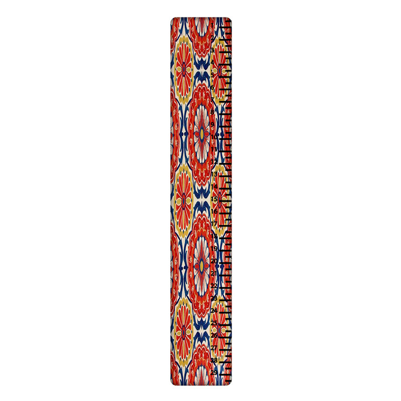 خط کش 30 سانتی متر طرح اسلیمی کد  136