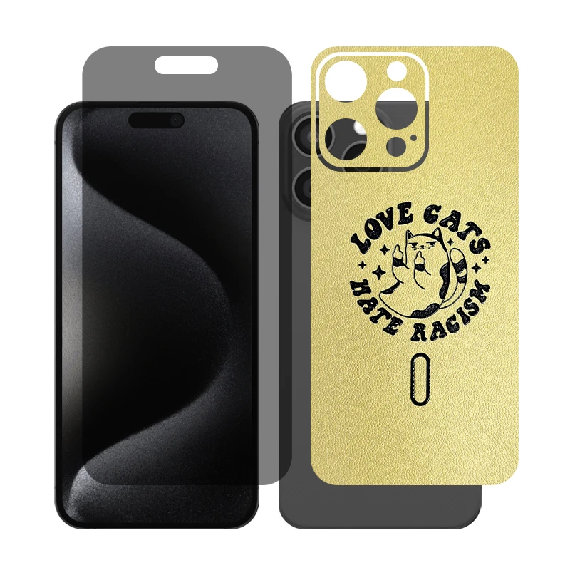 محافظ صفحه نمایش حریم شخصی گلس مدل Together مناسب برای گوشی موبایل اپل iPhone 16 Pro Max به همراه برچسب پوششی