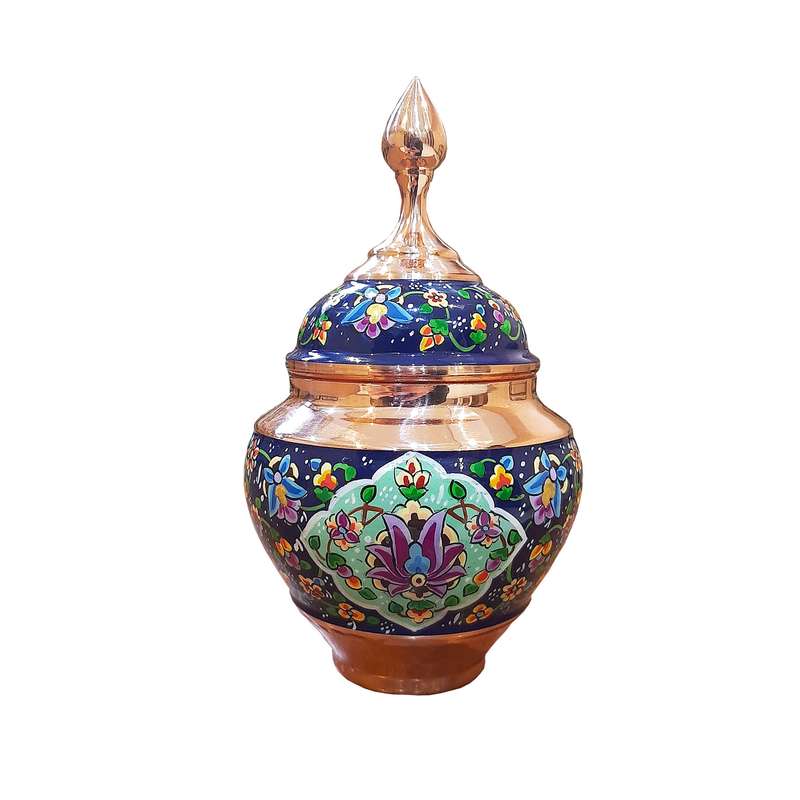 قندان مسی مدل سیبی پرداز کد 25