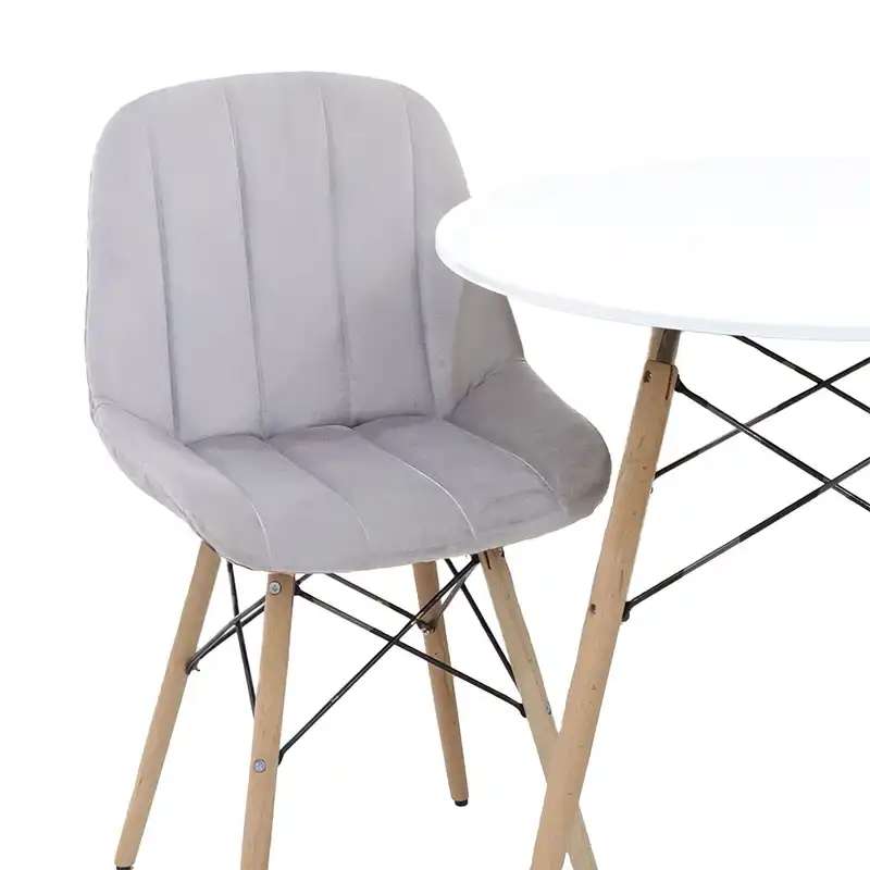 میز و صندلی ناهارخوری دو نفره مدل مایا لمسه کد gm01