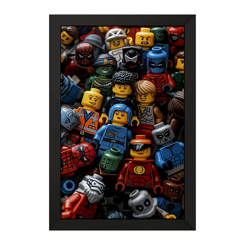 تابلو خندالو مدل لگو (Lego) کد F4219