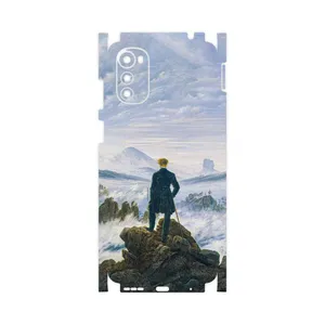 MAHOOT Wanderer above the Sea of Fog-FullSkin Cover Sticker for Motorola Moto E32s