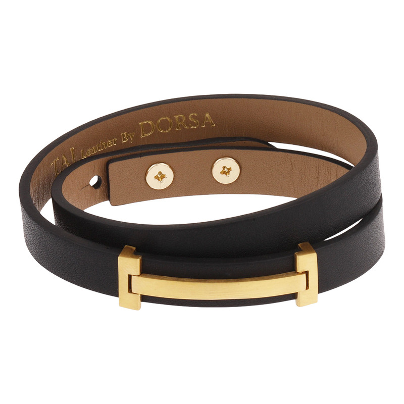 دستبند طلا 18 عیار مردانه تاج مدل G212