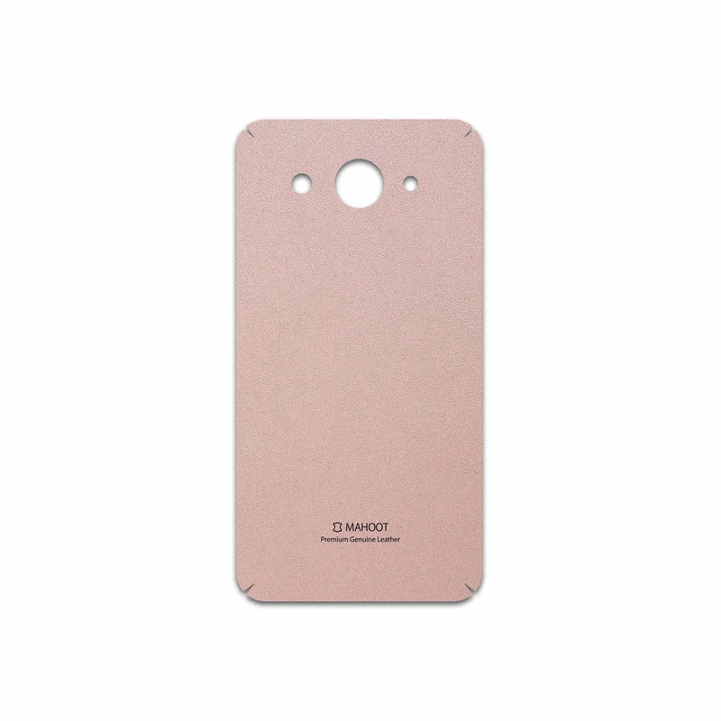 برچسب پوششی ماهوت مدل Rose Gold Leather مناسب برای گوشی موبایل هوآوی Y3 2018