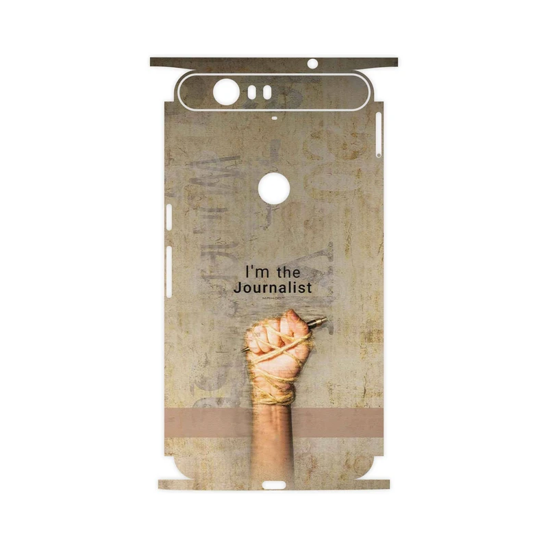 برچسب پوششی ماهوت مدل Journalist-FullSkin مناسب برای گوشی موبایل گوگل Nexus 6P