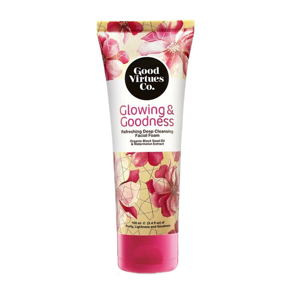 فوم پاک کننده آرایش صورت گودورچو مدل Glowing Goodness حجم 100 میلی لیتر