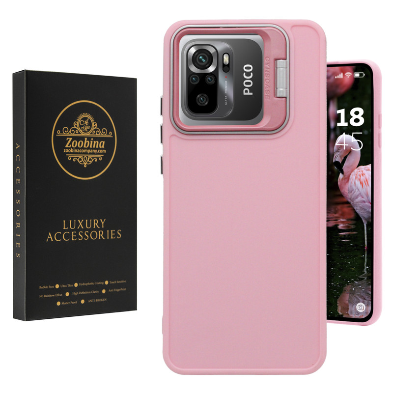 کاور زوبینا مدل Standly مناسب برای گوشی موبایل شیائومی Redmi Note 10 4G / Note 10S / Poco M5s