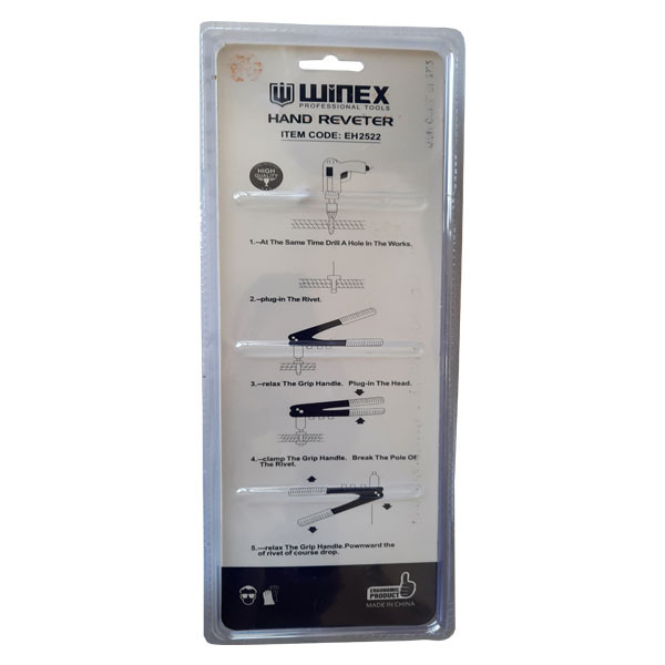 انبر پرچ دستی وینکس مدل EH-2523