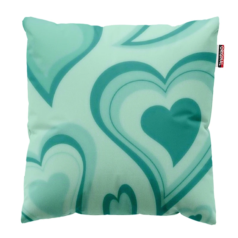  کوسن پاد آفرین طرح قلب کد 4890 سایز 30*30 سانتی متر