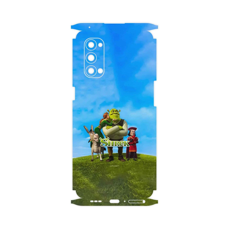 برچسب پوششی ماهوت مدل Shrek-FullSkin مناسب برای گوشی موبایل اپو Reno4 Pro 5G