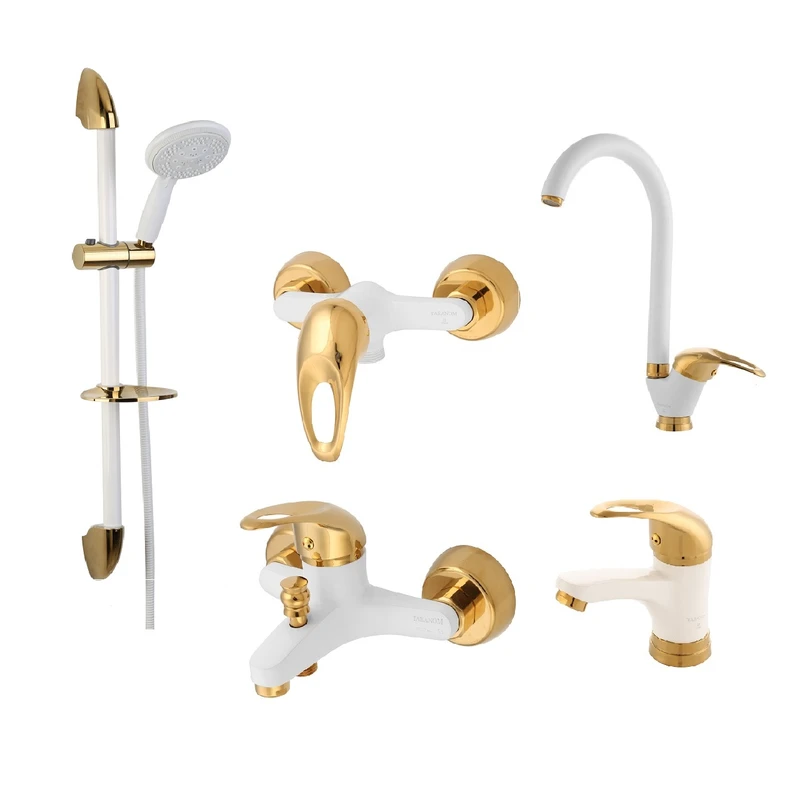 ست شیرآلات ترنم مدل سولار پلاسST مجموعه5 عددی 