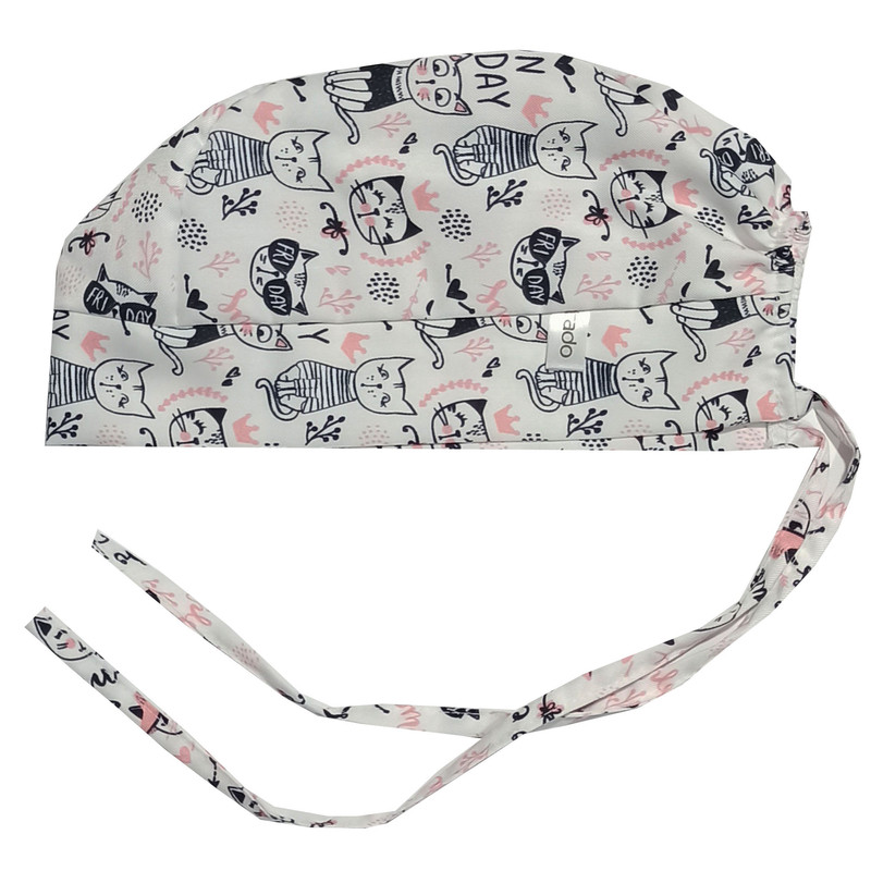 ست کلاه و روپوش پزشکی زنانه تادو مدل RO1908