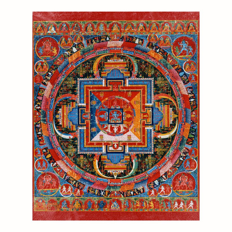 پوستر مدل مندالا ژناناداکینی م 