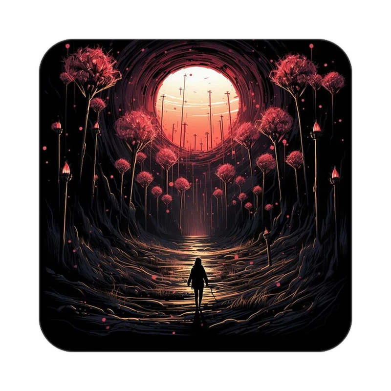 زیر لیوانی کاکتی مدل عاشقانه کد mp11046