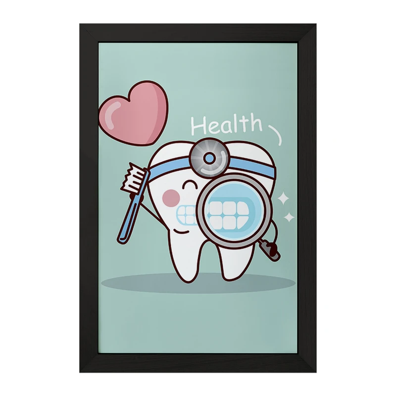 تابلو خندالو مدل دندان و دندان پزشکی کودکانه کد 36688