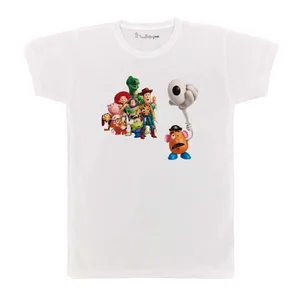 تی شرت بچگانه پرمانه طرح toy story کد pmt.3034