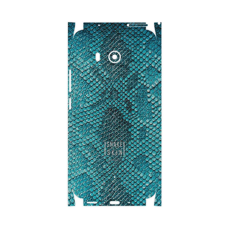 برچسب پوششی ماهوت مدل Blue Snake Skin-FullSkin مناسب برای گوشی موبایل اچ تی سی U11
