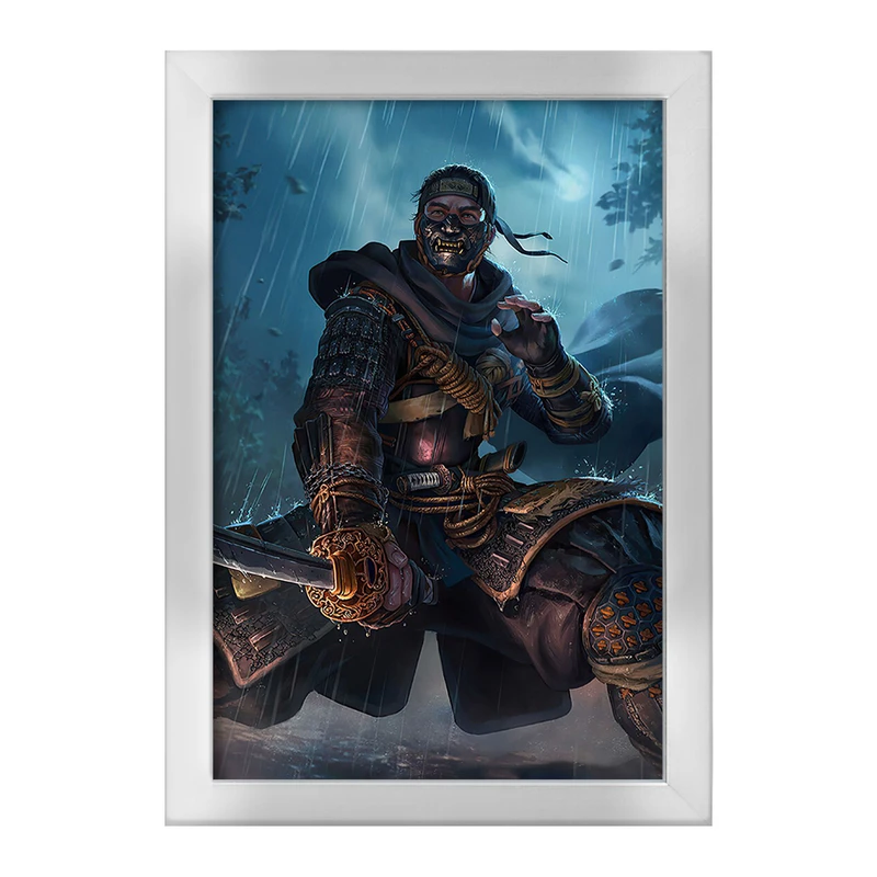 تابلو خندالو طرح جین(گوست) گوست آف سوشیما کد 30814