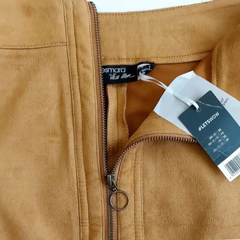 دامن زنانه اسمارا مدل جلو زیپ