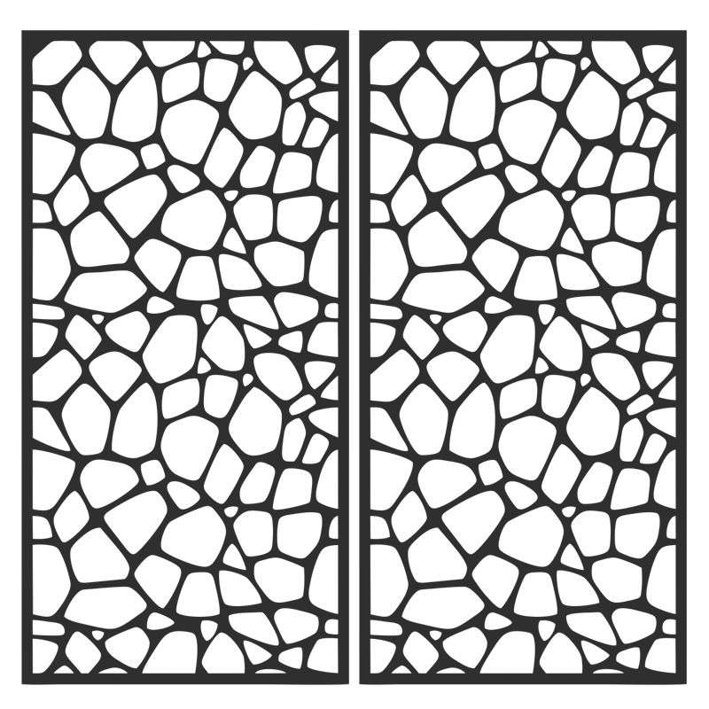 برچسب چراغ خودرو مهدیار طرح سنگ کد BCH104 بسته دوعددی